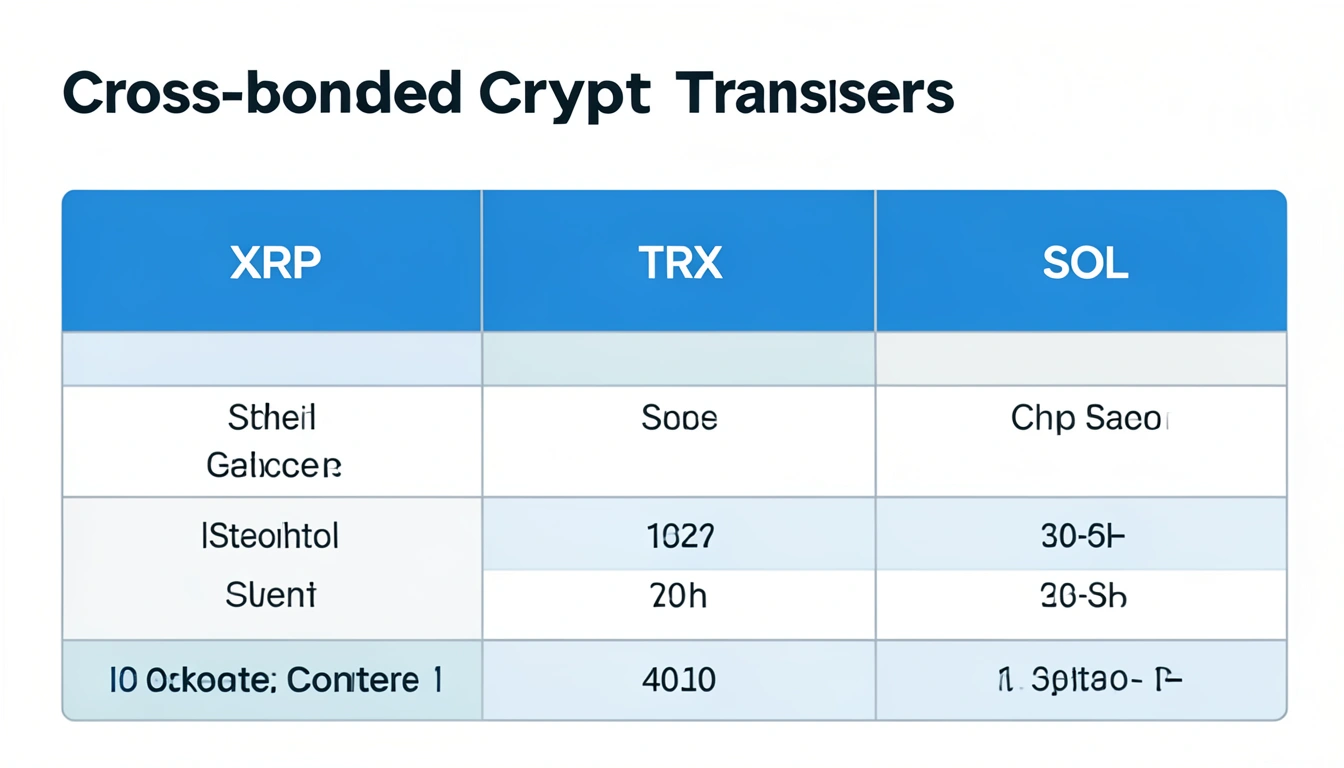 해외 거래소 입금 코인 선택 가이드 (리플, 트론, 솔라나 비교 분석)